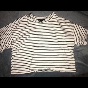 Striped Crop top